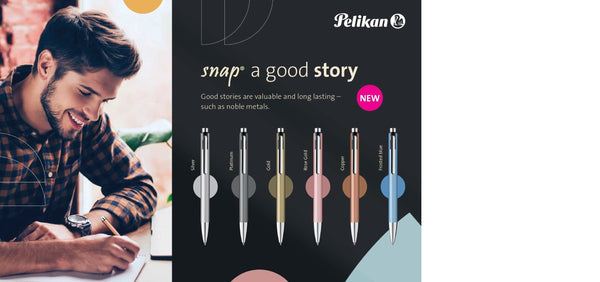 Lapicera Bolígrafo Pelikan Snap K10 Gold