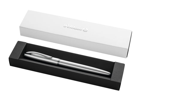 Pluma Fuente Pelikan Jazz Noble Elegance Silver Medium (M)