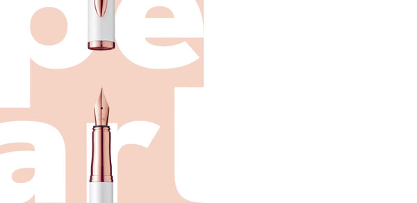 Pluma Fuente Pelikan Jazz Noble Elegance Pearl RGold Medium (M)