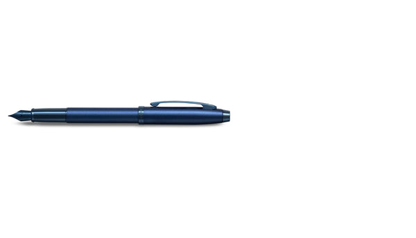 Lapicera Pluma Fuente Sheaffer 100 Satin Blue PVD - Medium (M)