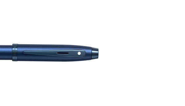 Lapicera Pluma Fuente Sheaffer 100 Satin Blue PVD - Medium (M)