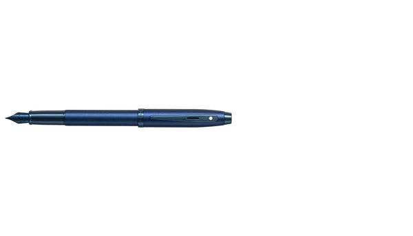 Lapicera Pluma Fuente Sheaffer 100 Satin Blue PVD - Medium (M)