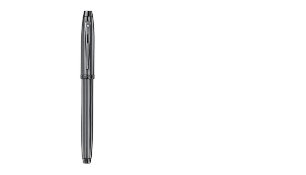 Pluma Fuente Sheaffer 100 Shinny Dark Grey Gunmetal PVD Medium (M)