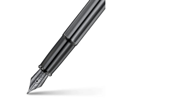 Pluma Fuente Sheaffer 100 Shinny Dark Grey Gunmetal PVD Medium (M)