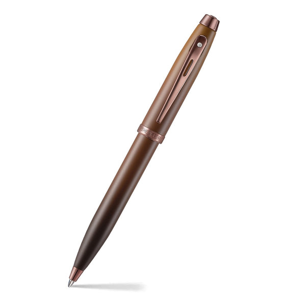 Lapicera Set Sheaffer Boligrafo 100 Coffee Edition PVD + Libreta A6