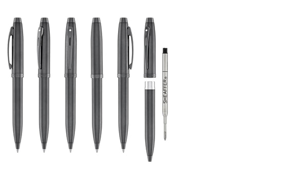 Lapicera Bolígrafo Sheaffer 100 Pvd Dark Grey Gunmetal