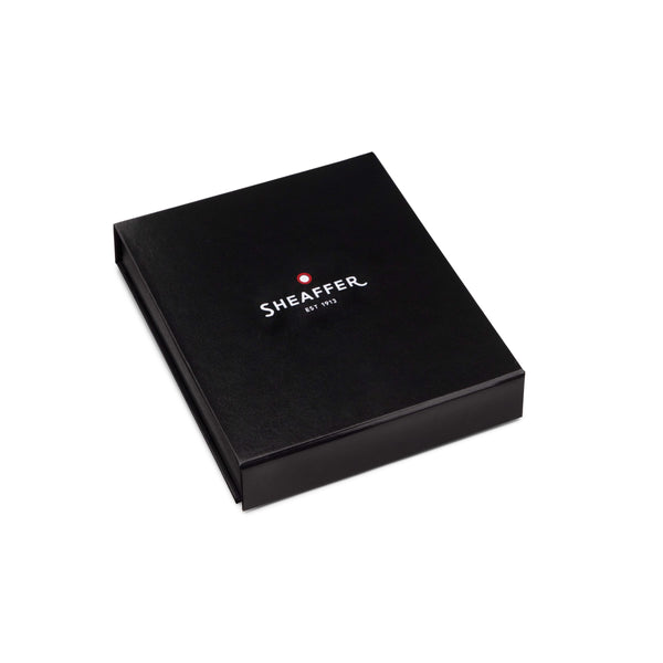 Lapicera Set Sheaffer Boligrafo 300 Glossy Black CT + Estuche