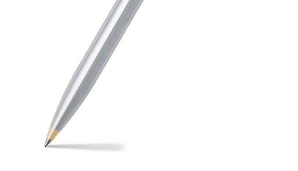 Lapicera Bolígrafo Sheaffer Sentinel Chrome With Gold Trim Gt