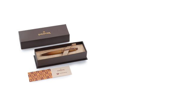 Lapicera Bolígrafo Sheaffer Vfm Coffee Edition PVD