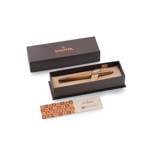 Lapicera Pluma Fuente Sheaffer Vfm Coffee Edition PVD - M