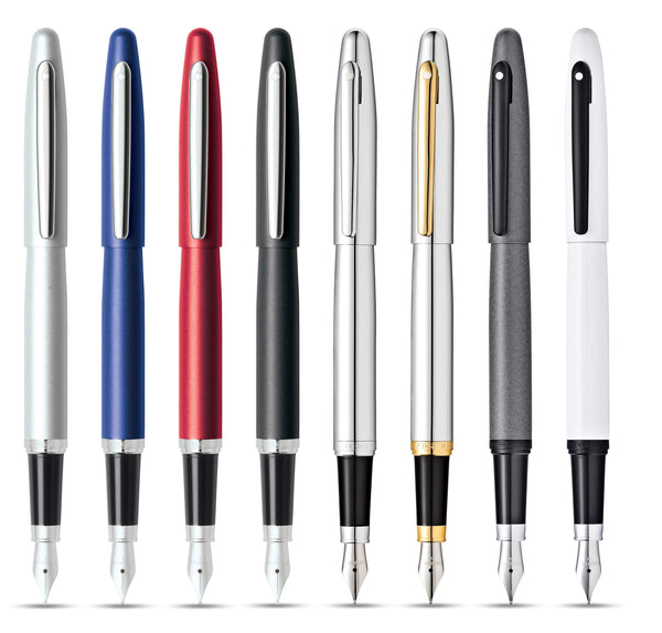 Lapicera Pluma Fuente Sheaffer Vfm Polished Chrome Ct - Medium