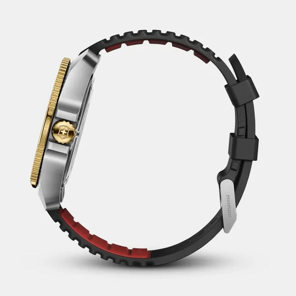 Reloj Victorinox Journey 1884 Black Gold Rubber Strap Black 43mm 242014