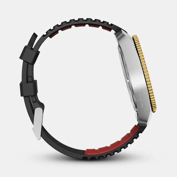 Reloj Victorinox Journey 1884 Black Gold Rubber Strap Black 43mm 242014