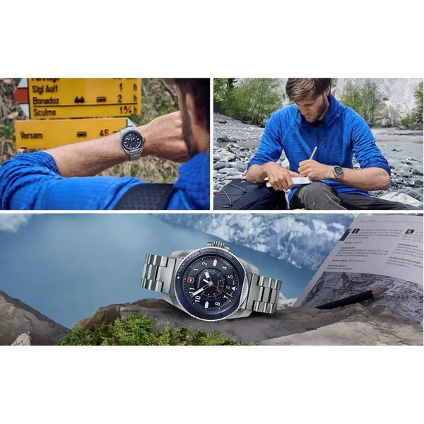 Reloj Victorinox Journey 1884 SS Strap Blue 43mm 241978