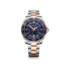 Reloj Victorinox Maverick SSGolden Blue 43mm 241950
