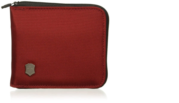 Billetera Victorinox Zip-around Rfid Red Nylon 611970