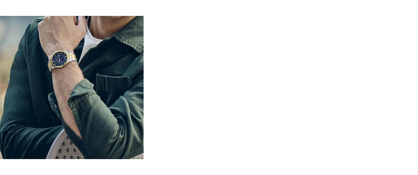 Reloj Wenger Classic City Steel Gold Blue Roman Cuarzo 01.1441.141