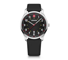 Reloj Wenger Sport City Black Cuarzo Silicone 01.1441.129
