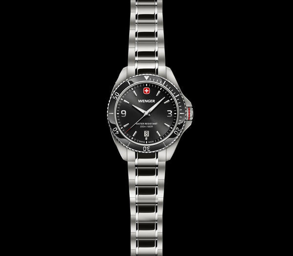 Reloj Wenger Executive Black SS Cuarzo 01.2031.101