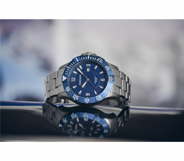 Reloj Wenger Seaforce SS Strap Blue 01.0641.133