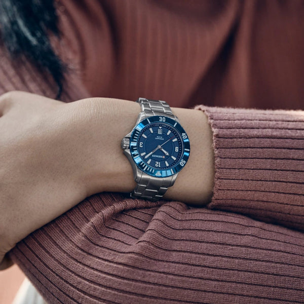 Reloj Wenger Seaforce SS Strap Blue 01.0641.133
