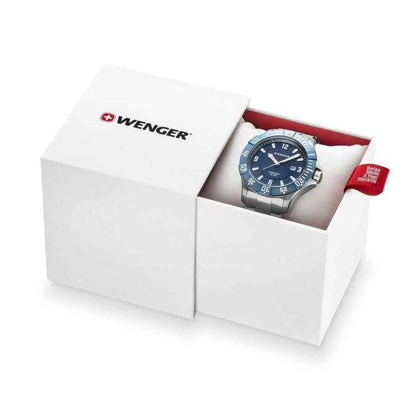Reloj Wenger Seaforce SS Strap Blue 01.0641.133