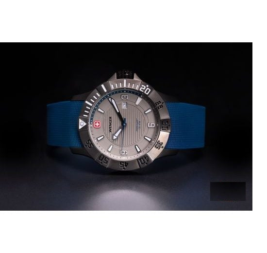Reloj Wenger Seaforce Silicone Strap Blue 01.0641.142