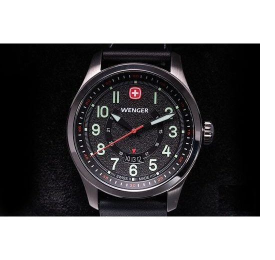 Reloj Wenger Terragraph SS Strap Black 01.0541.122