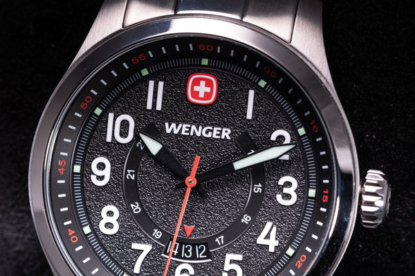 Reloj Wenger Terragraph SS Strap Black 01.0541.122