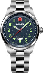 Reloj Wenger Terragraph SS Strap Blue 01.0541.123