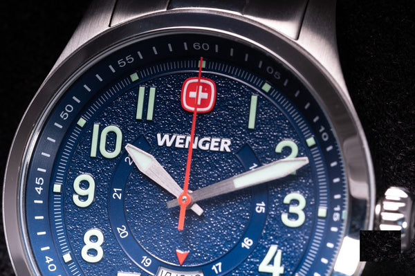 Reloj Wenger Terragraph SS Strap Blue 01.0541.123