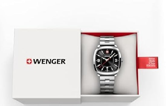 Reloj Wenger Vintage Sport Black Cuarzo Steel 01.1921.108