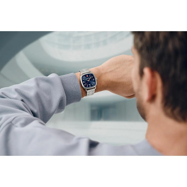 Reloj Wenger Vintage Sport Blue Cuarzo Steel 01.1921.110
