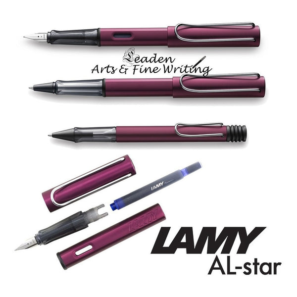 Lapicera Pluma Lamy - Al-star Purple Black - Medium