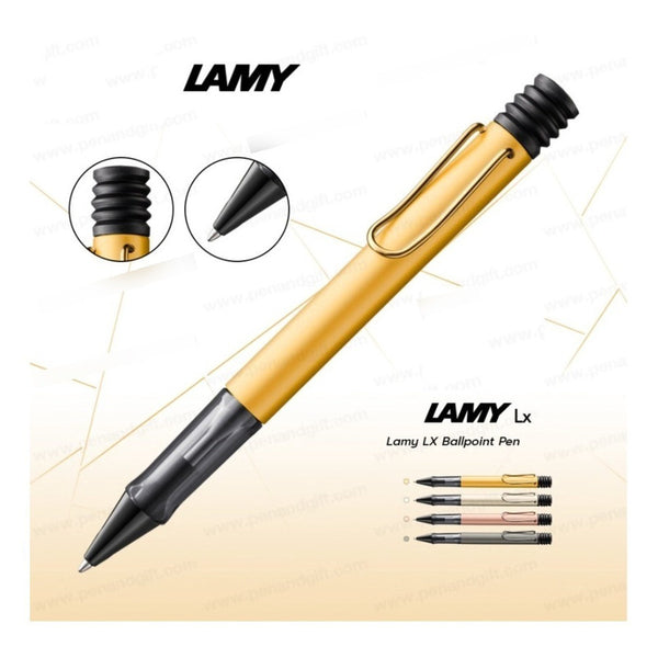 Lapicera Boligrafo Lamy Lx Gold (Au)
