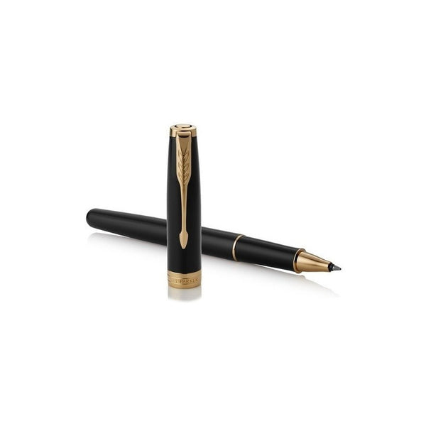 Lapicera Roller Parker Sonnet Black Lacquer Gt