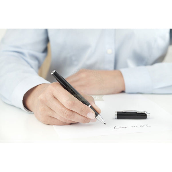 Lapicera Roller Parker Im Black Chrome