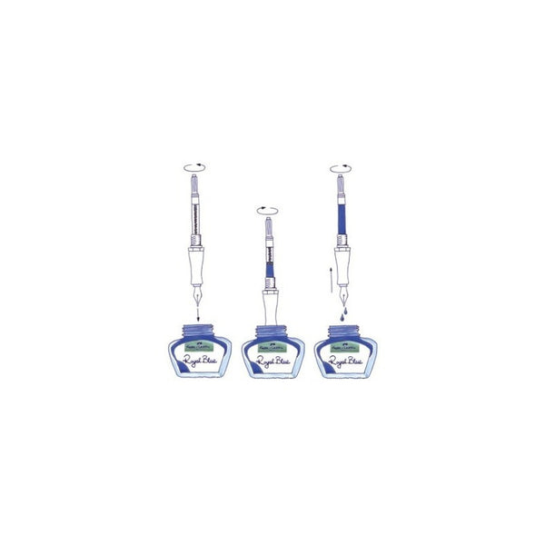 Tinta Para Pluma Fuente Faber-castell - 62,5ml - Azul