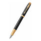 Lapicera Pluma Fuente Parker Im Premium Black Gt - Medium