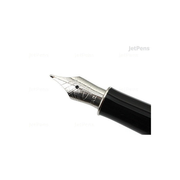Lapicera Pluma Parker Sonnet Matte Lacquered Black Silver (M)