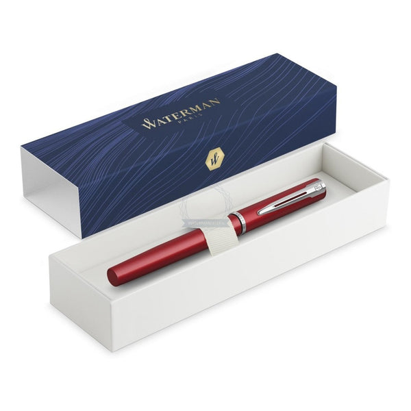 Lapicera Pluma Fuente Waterman Allure Red Ct - Fine