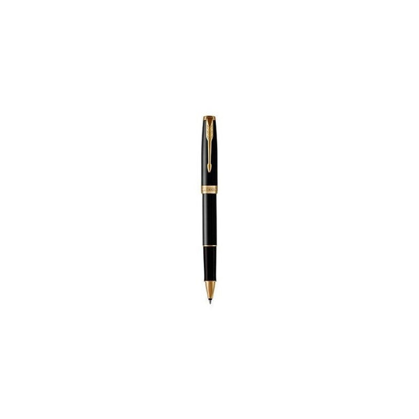 Lapicera Roller Parker Sonnet Black Lacquer Gt