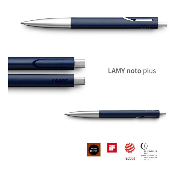 Lapicera Boligrafo Lamy Noto White Silver