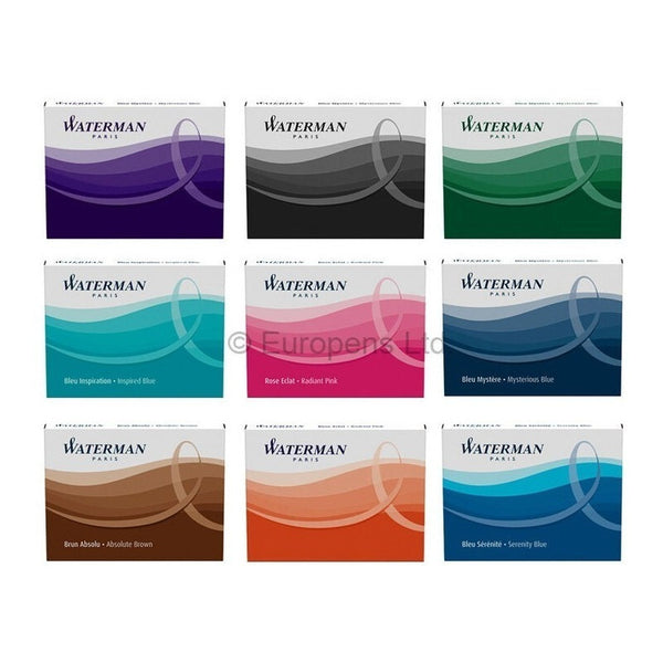 Tinta Pluma Fuente Waterman - 50 Ml - Serenity Blue