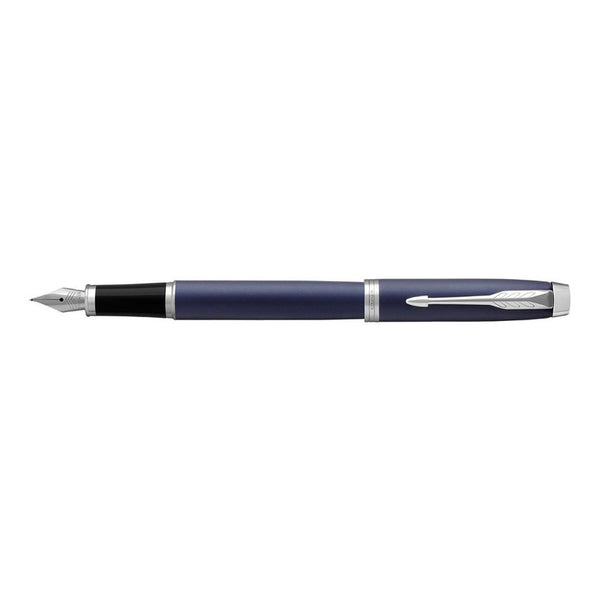 Lapicera Pluma Fuente Parker Im Matte Blue Ct