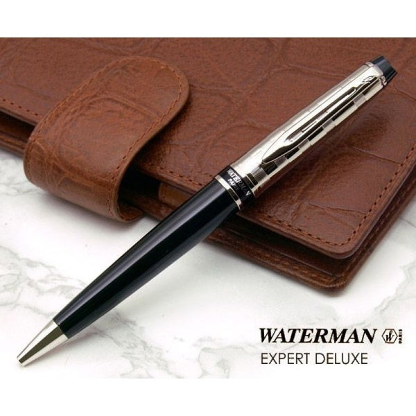 Lapicera Boligrafo Waterman Expert 3 Deluxe Black Ct