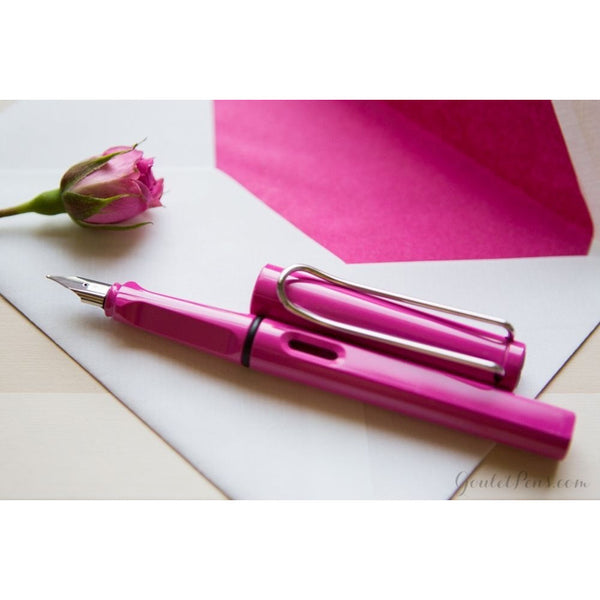 Lapicera Pluma Lamy Safari Pink - Fine (f)