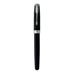 Lapicera Pluma Parker Sonnet Matte Lacquered Black Silver (M)