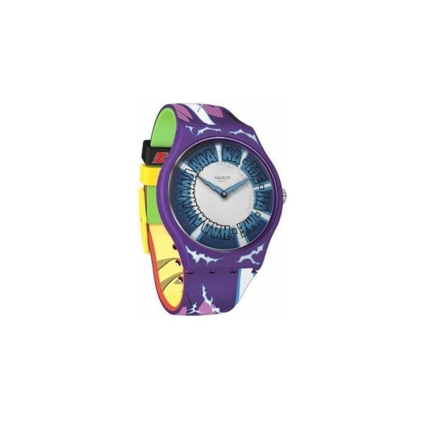 Reloj Swatch Dragon Ball Z Gohan X Swatch Suoz345
