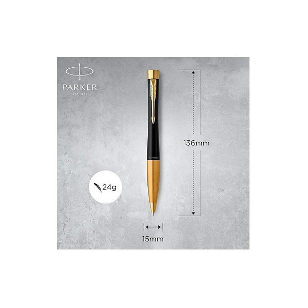 Lapicera Boligrafo Parker Urban Muted Black Gt - Twist